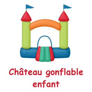 Château gonflable enfant