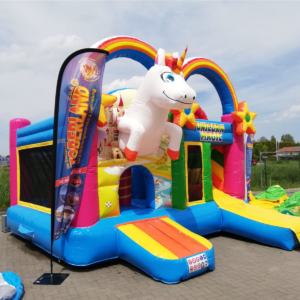 château gonflable pour enfant structure gonflable licorne